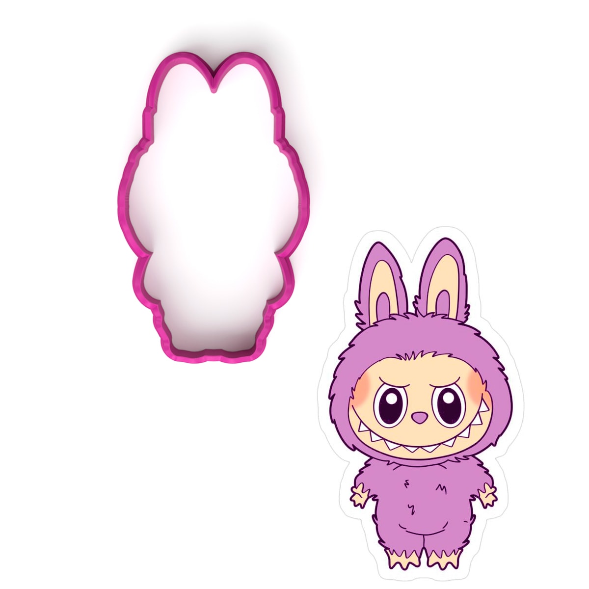 Cortador Labubu N°1 Plástico 0