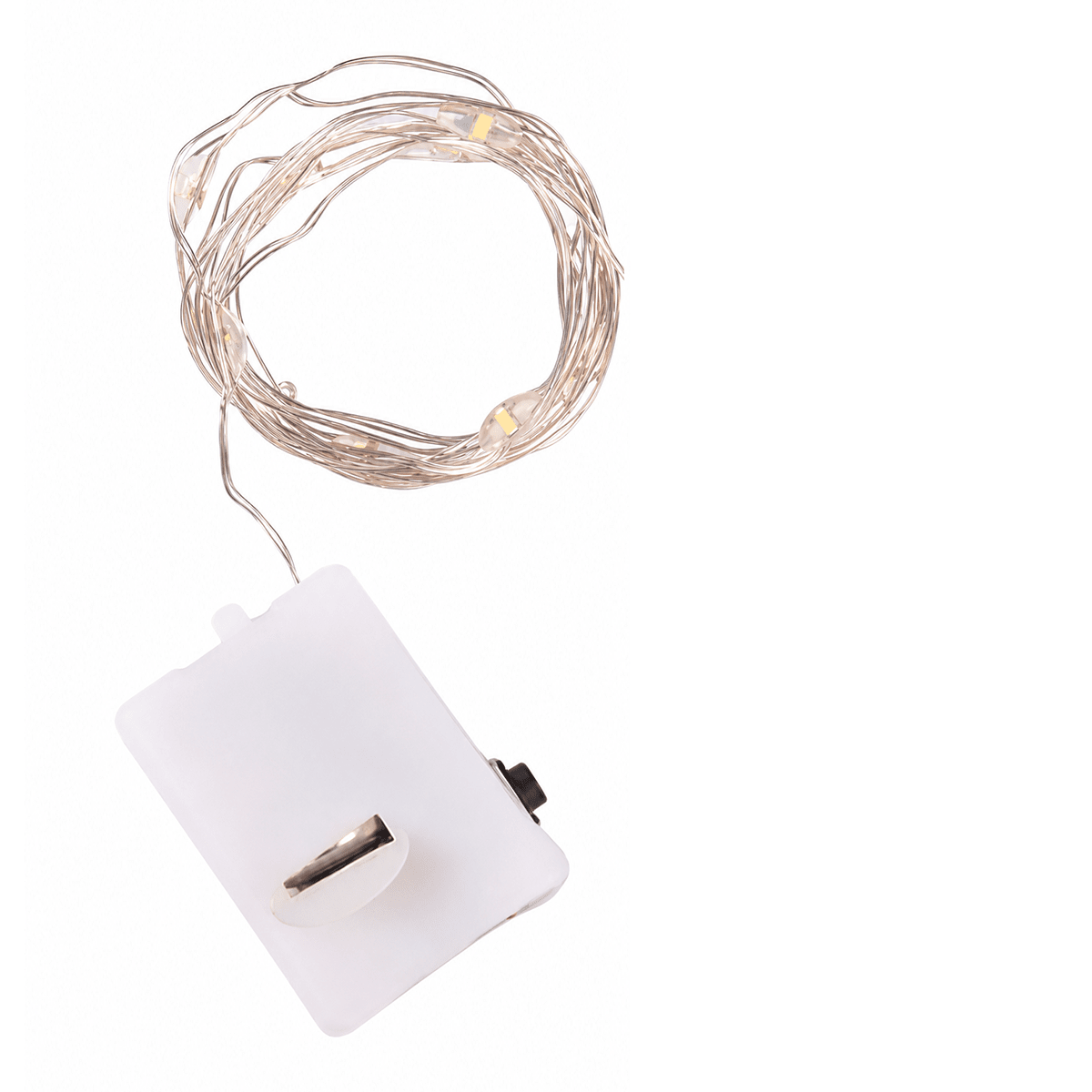 Guirnalda Luces Hada Blanco 10 Led - 1 Metro - 10 Unidades8