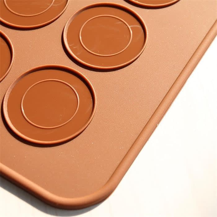 Lámina para Hornear Macarrones Silicona3