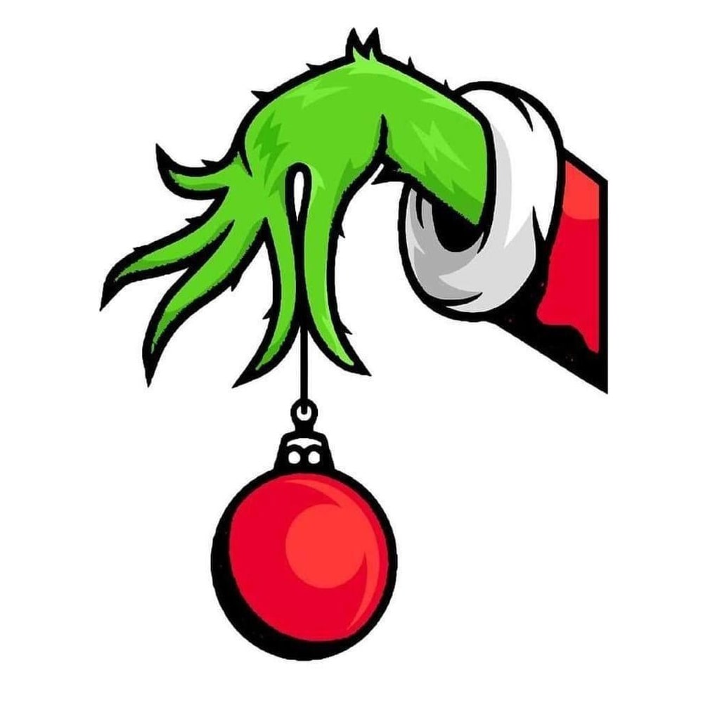 Cortador Marcador Mano Grinch Plástico3