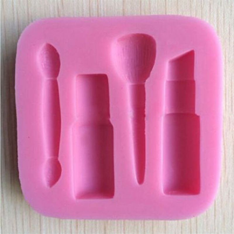 Molde Fondant Maquillaje Silicona2