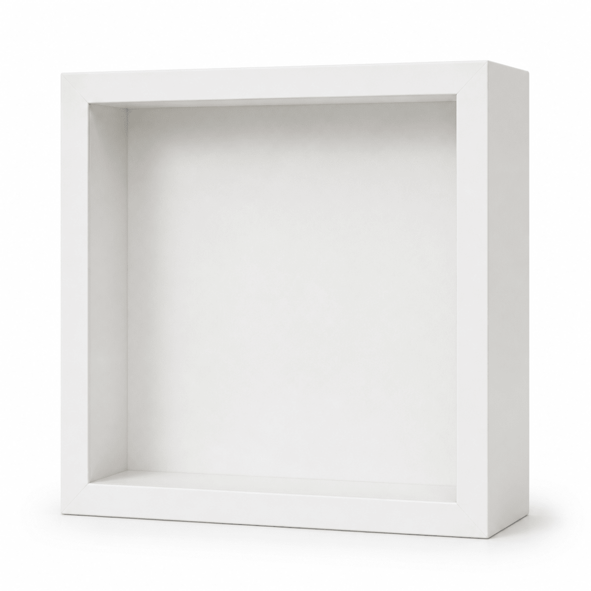 Marco Profundo Caja de Sombras Blanco 21,5x21,5x4,5 cm.3