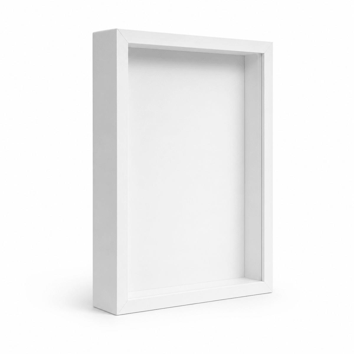 Marco Profundo Caja de Sombras Blanco 26,5x21,5x4,5 cm.4