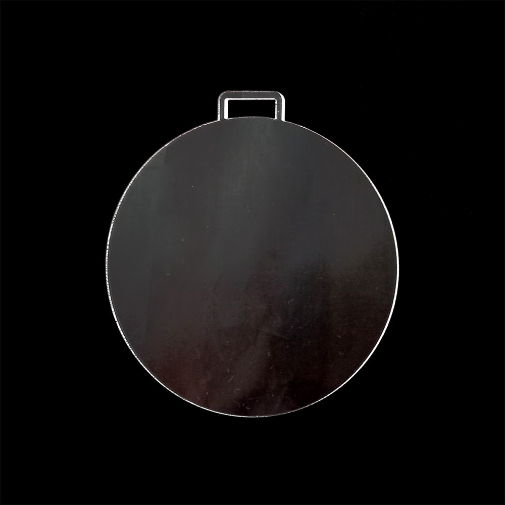 Medallas Acrílicas Transparentes Para Personalizar 6,5 cm. 10 Unidades5