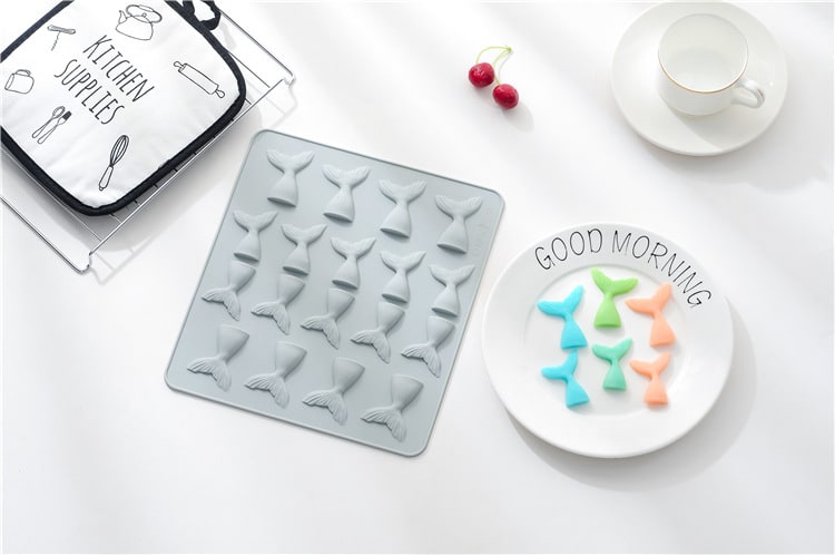 Molde Silicona 18 Colas de Sirena2