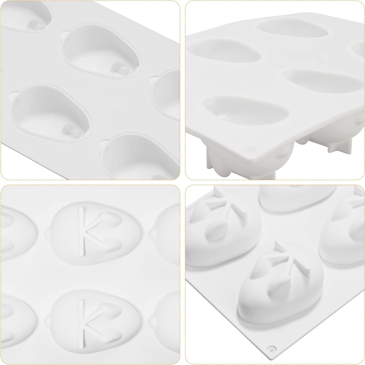 Molde Conejo 6 Cavidades3