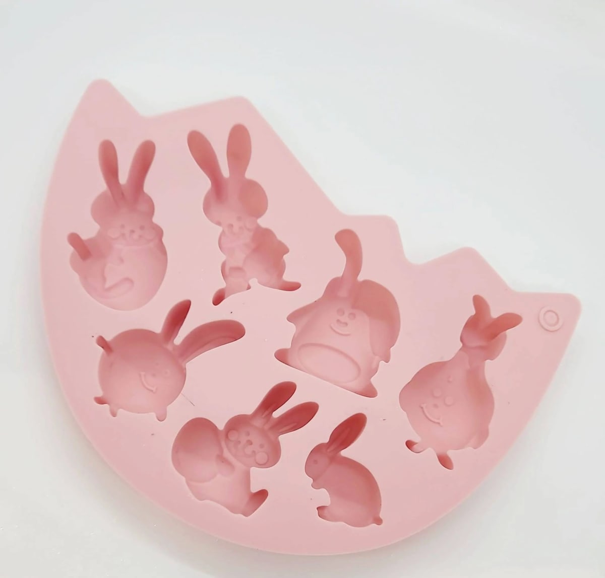 Molde Silicona Conejos 7 Cavidades2