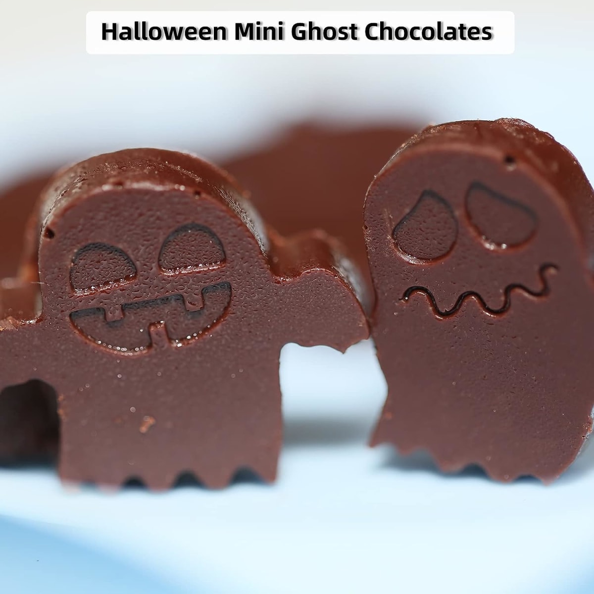 Molde Chocolate Silicona Fantasmas 70 Cavidades4