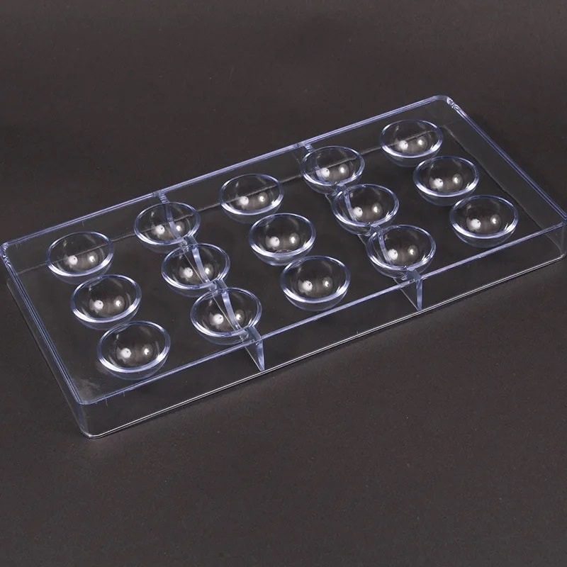 Molde Acrílico Semi Esfera 3,2 cm.3