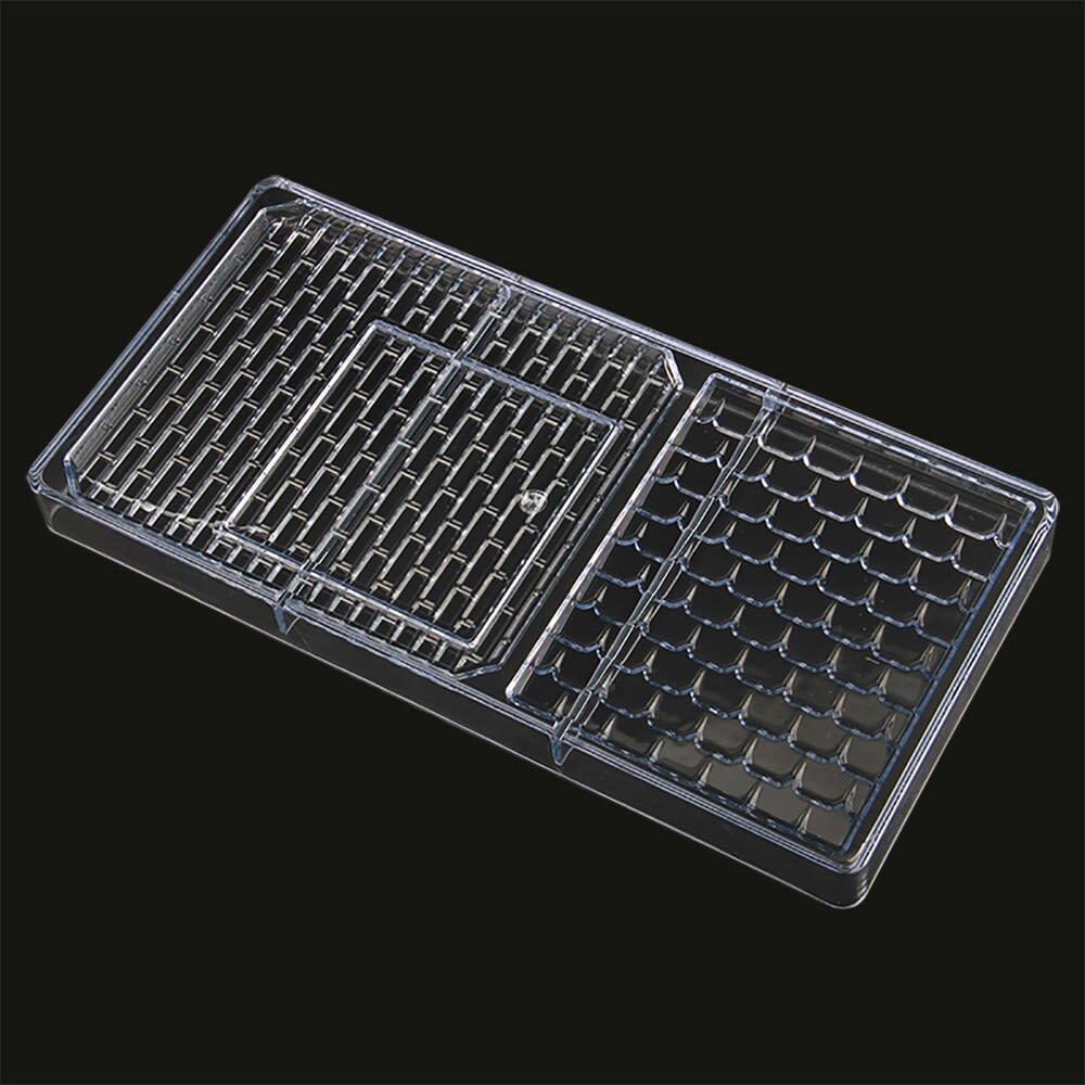 Molde Casa Jengibre Navidad Acrílico 3 Piezas5