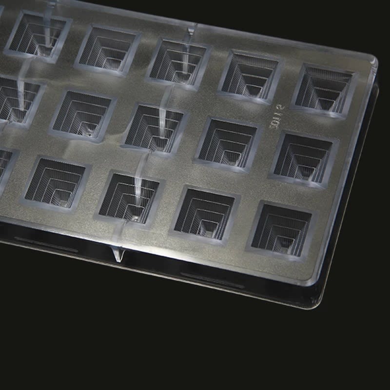 Molde Acrílico Bombón Piramide2