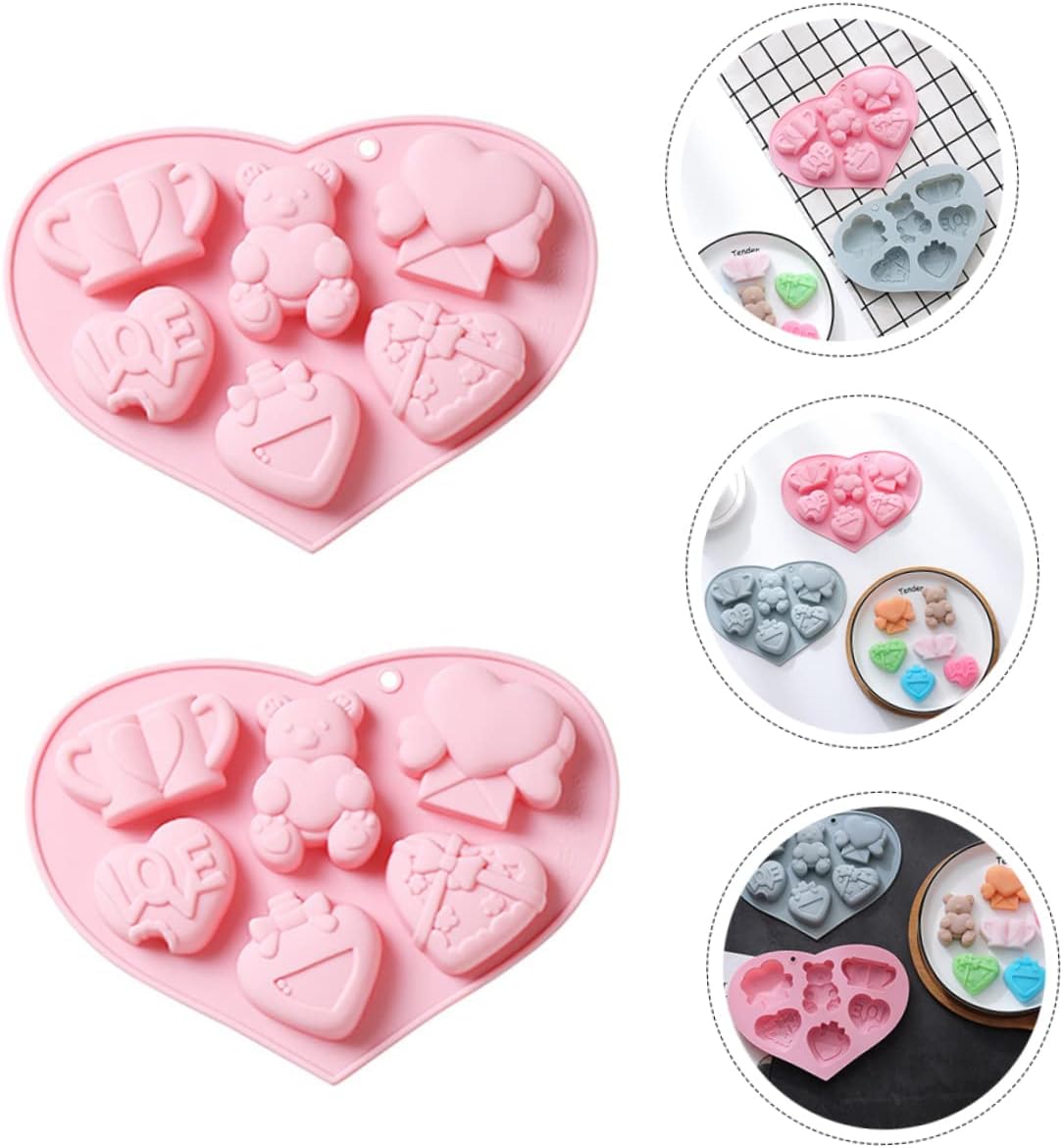 Molde Amor N°1 - 6 Cavidades Silicona2