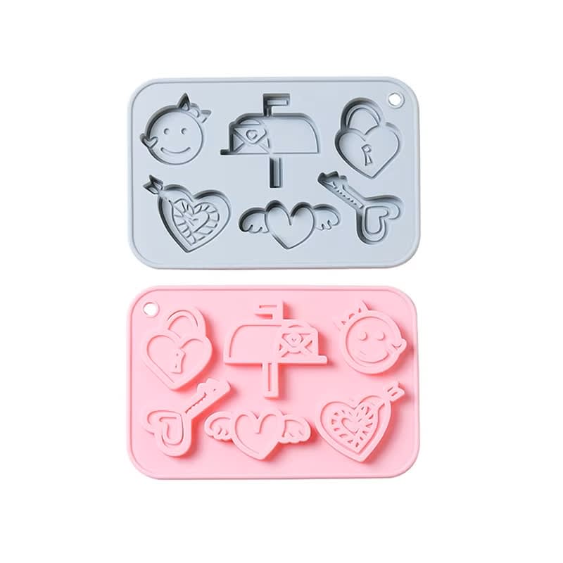 Molde Amor N°2 - 6 Cavidades Silicona3