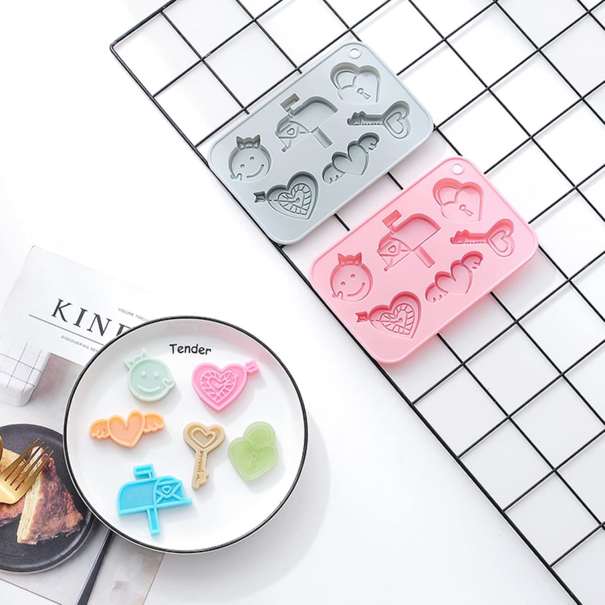 Molde Amor N°2 - 6 Cavidades Silicona7