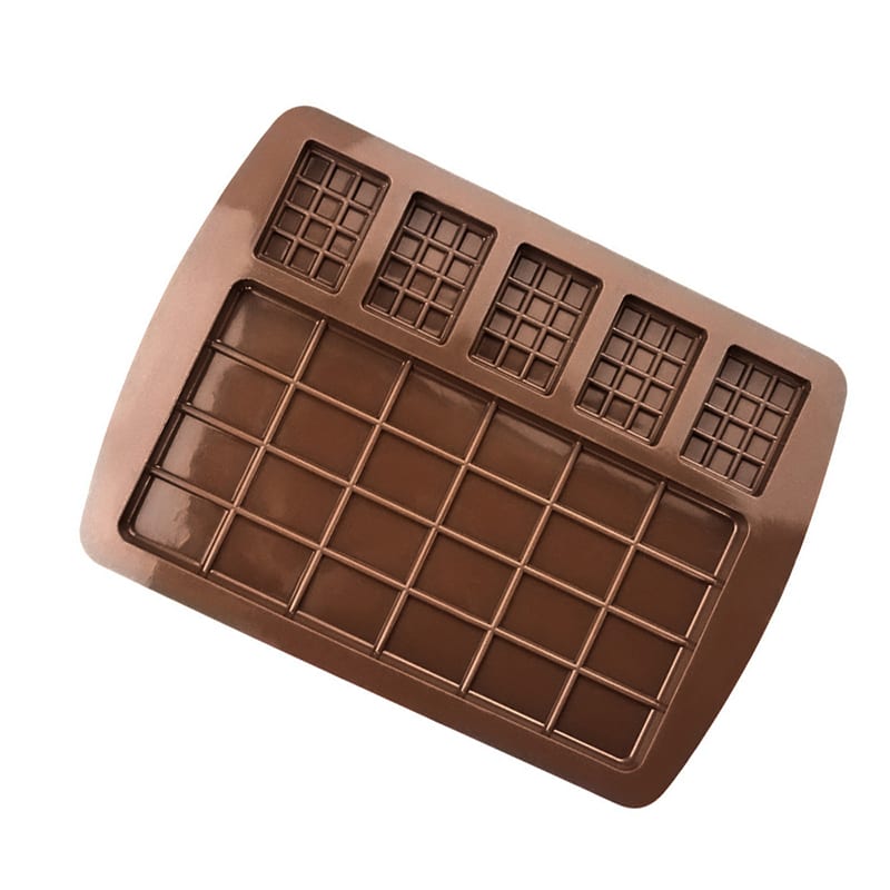 Molde Chocolate Tabletas Grande y Chicas Silicona2