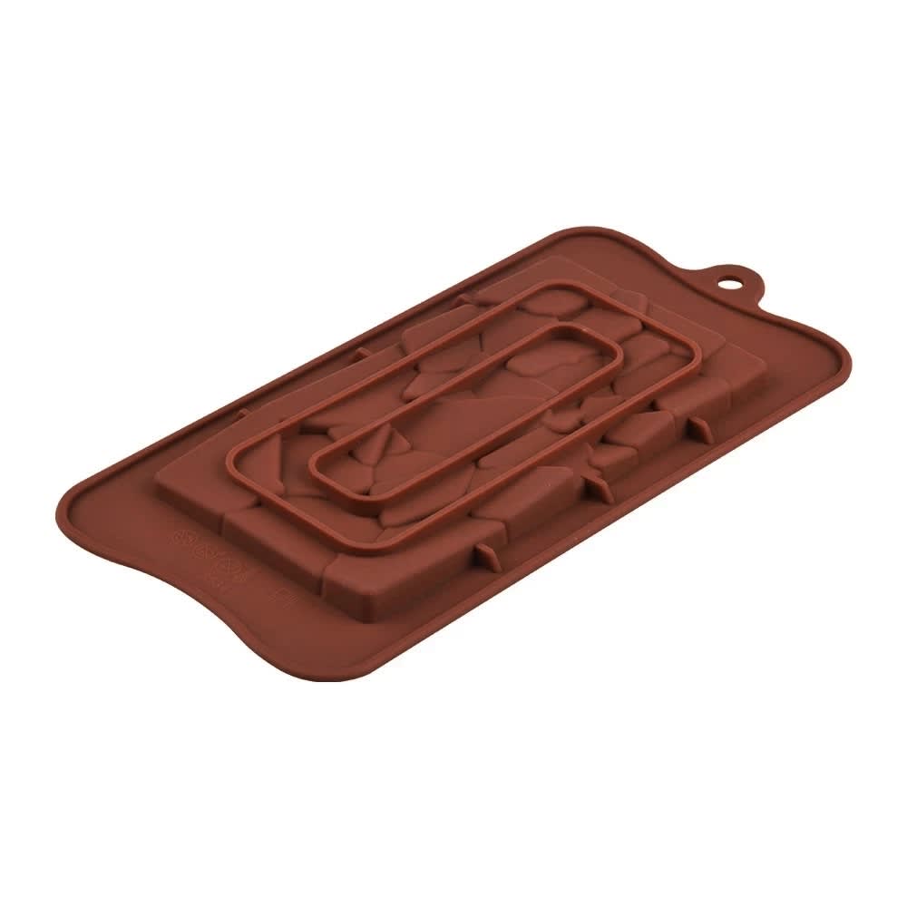 Molde Chocolate Silicona Tableta Craquelada3