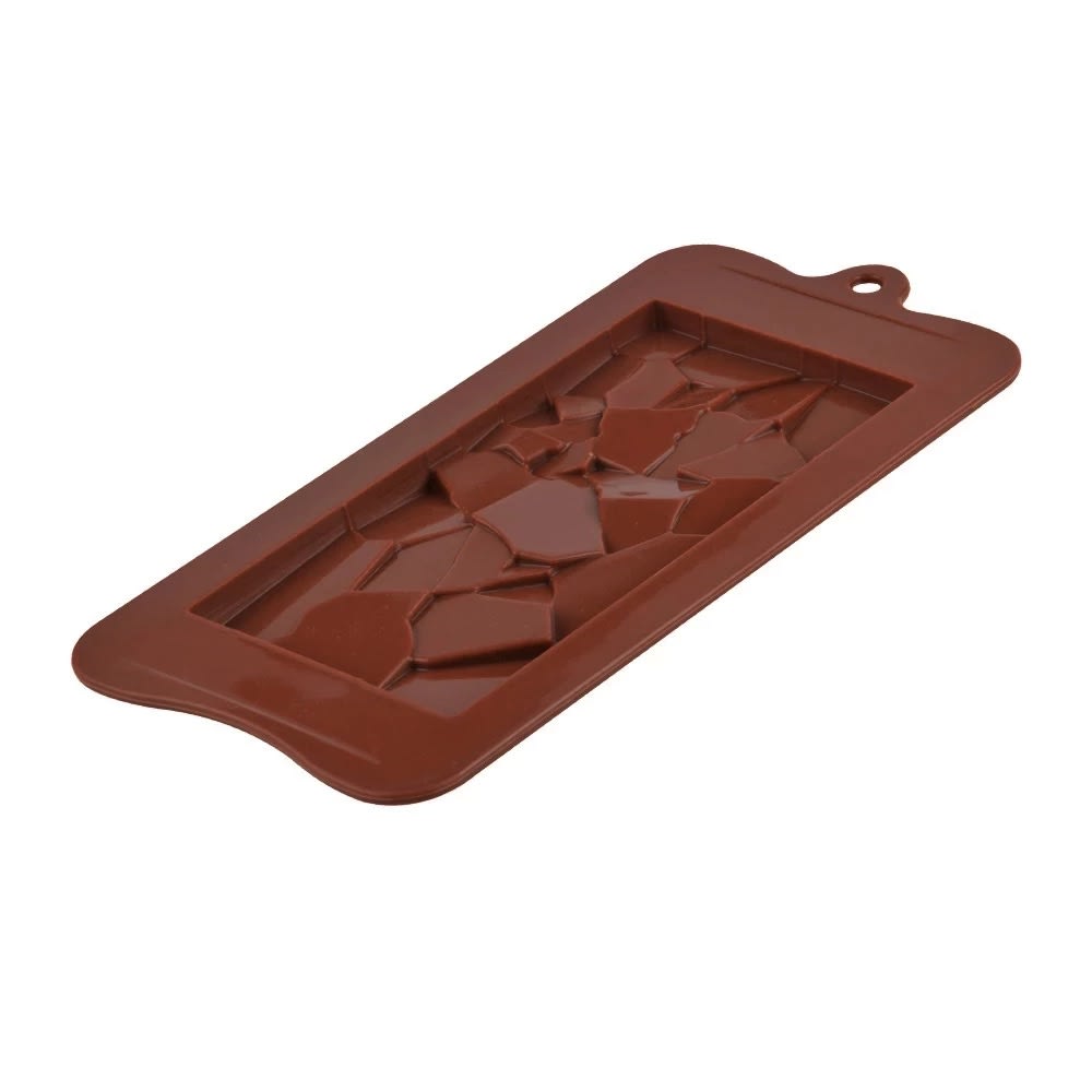 Molde Chocolate Silicona Tableta Craquelada4