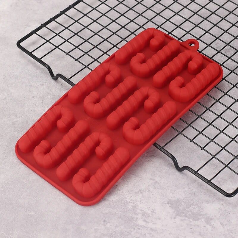 Molde Chocolate Bastones Silicona2