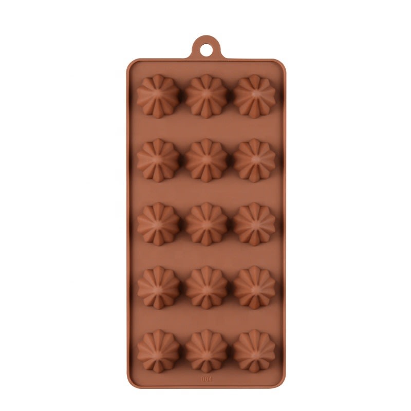 Molde Chocolate Gotita Acanalada Silicona2