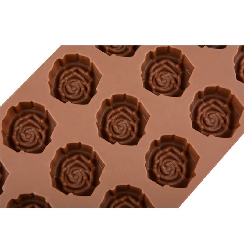 Molde Chocolate Rosas N°2 Silicona2