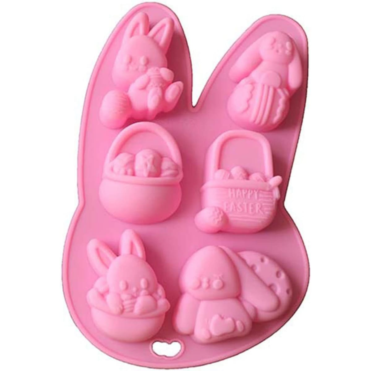 Molde Conejos y Canastas 6 Cavidades Silicona3