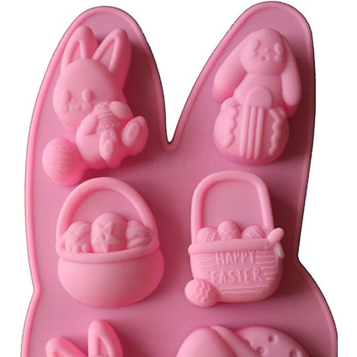 Molde Conejos y Canastas 6 Cavidades Silicona4