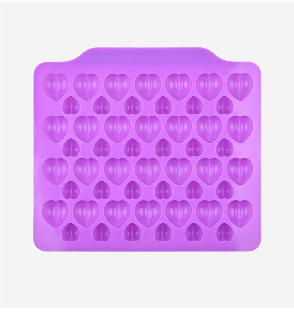 Molde Silicona Gomitas de Corazón 2 Tamaños3