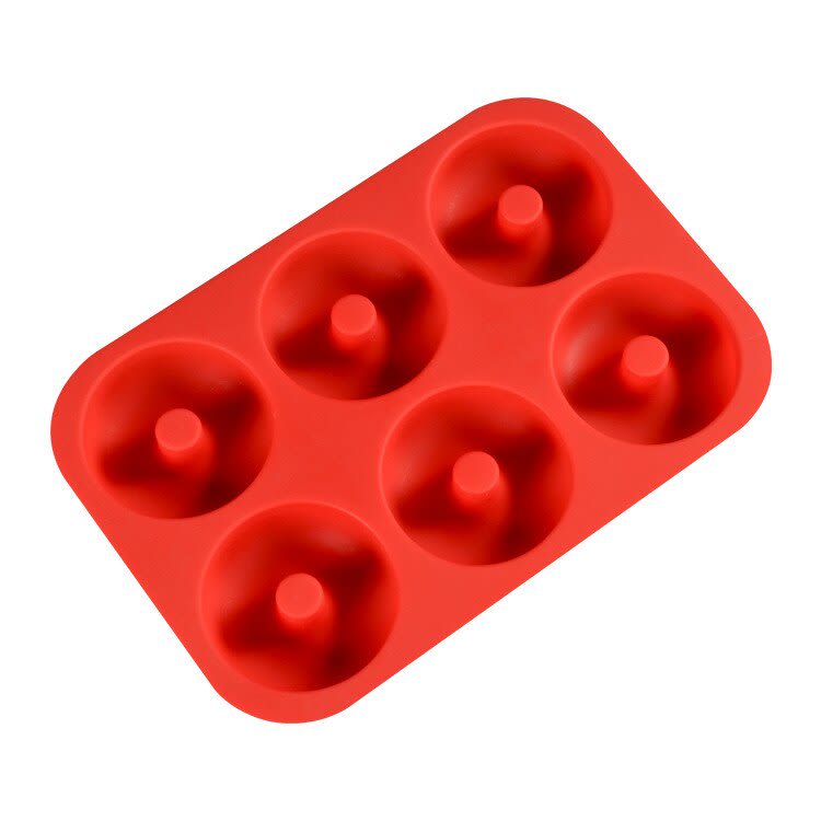 Molde para 6 Donuts Silicona2