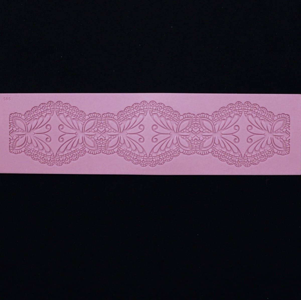 Molde Encaje Comestible Mariposas Silicona3