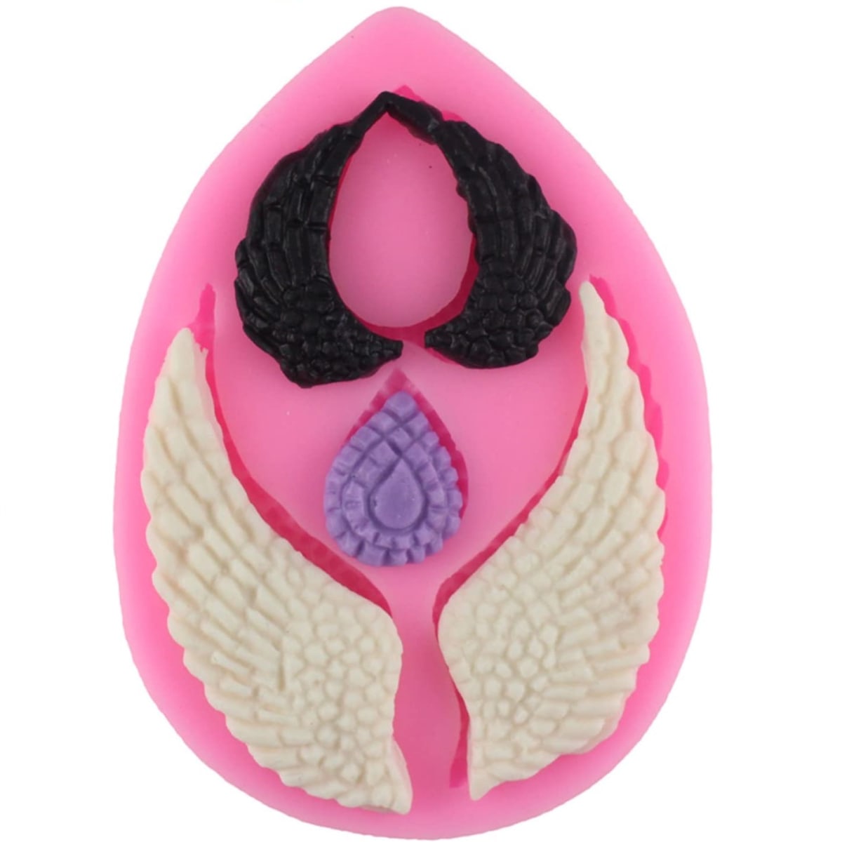 Molde Fondant Alas N°3 Silicona2