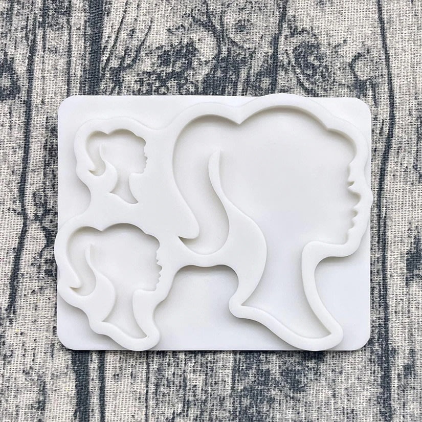 Molde Fondant Barbie N°2 Silicona3