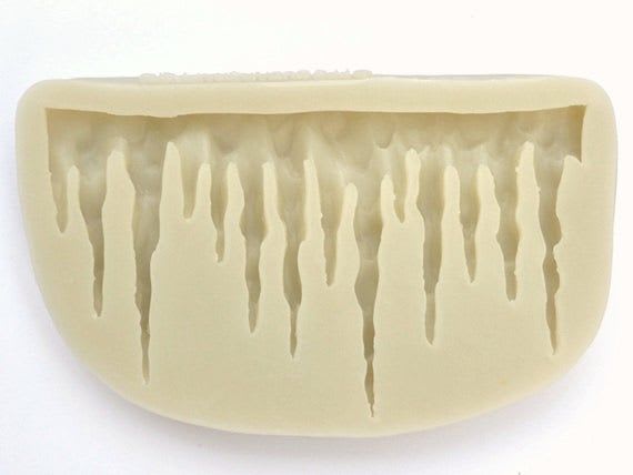 Molde Fondant Carámbanos de Hielo Silicona2