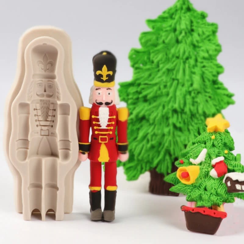 Molde Fondant Soldado Cascanueces Silicona2