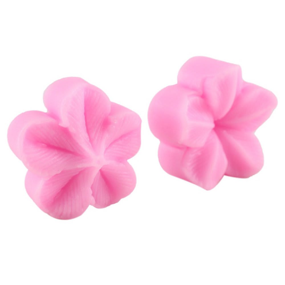 Molde Fondant Nervadura Flor Cerezo Silicona2