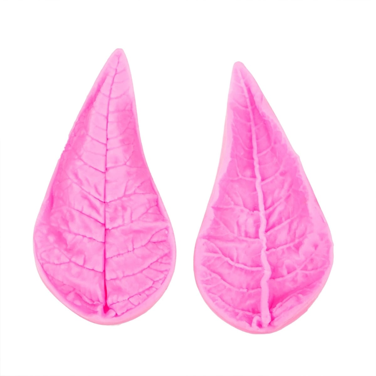 Molde Fondant Nervadura Hoja N°2 Silicona2