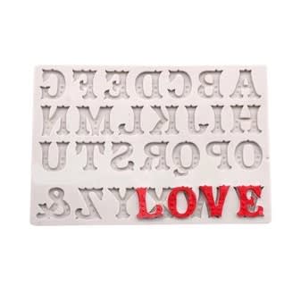 Molde Fondant Letras Circus Silicona2