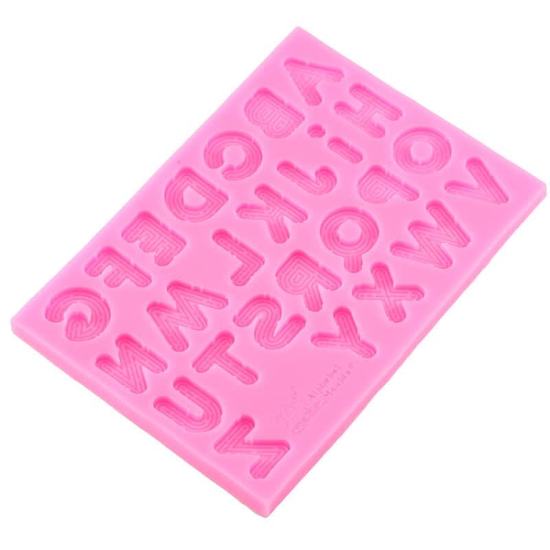 Molde Fondant Alfabeto Lineas Silicona2