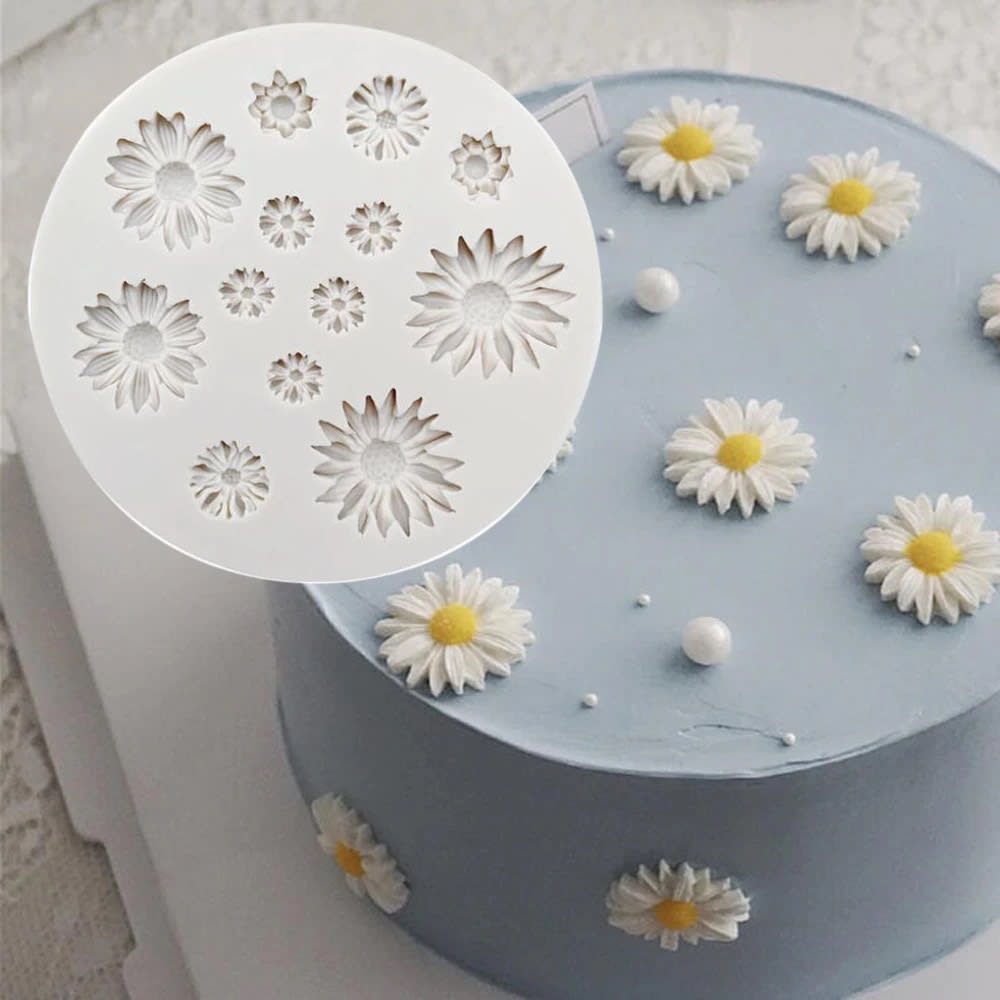 Molde Fondant Margaritas 2 Silicona2