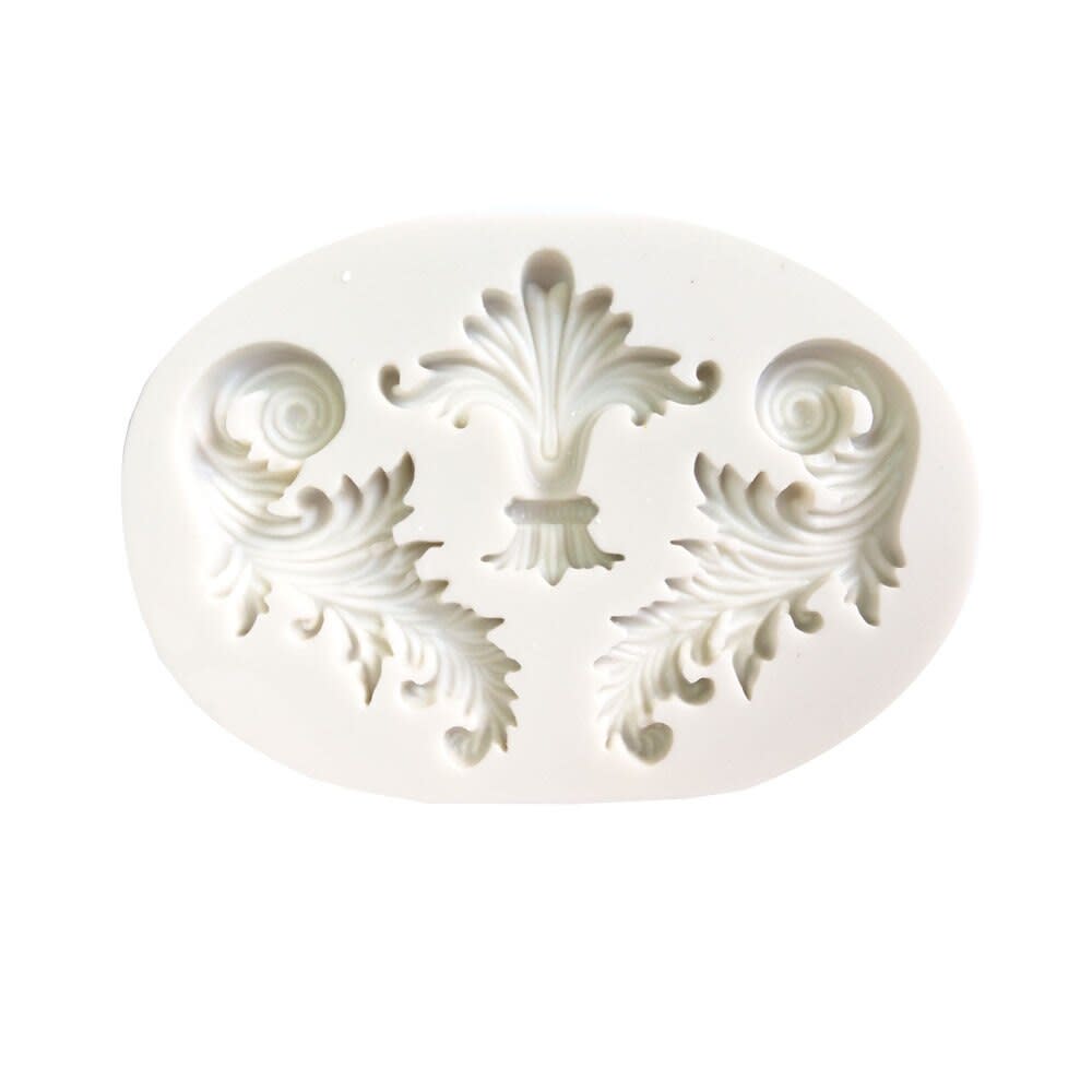 Molde Fondant Molduras Antiguas N°1 Silicona2