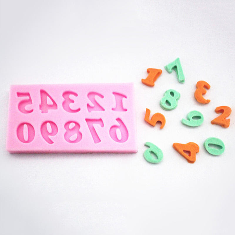 Molde Fondant Números Pequeños Silicona3