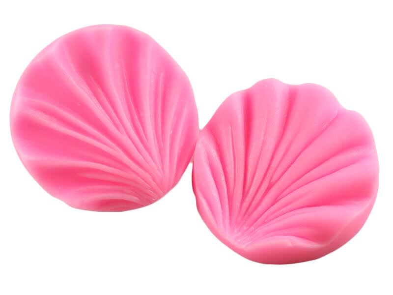Molde Fondant Nervadura Peonia Silicona3