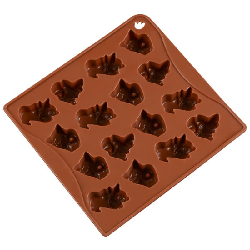 Molde Chocolate Gatos Silicona2