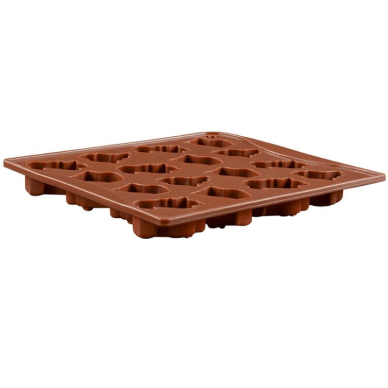 Molde Chocolate Gatos Silicona3