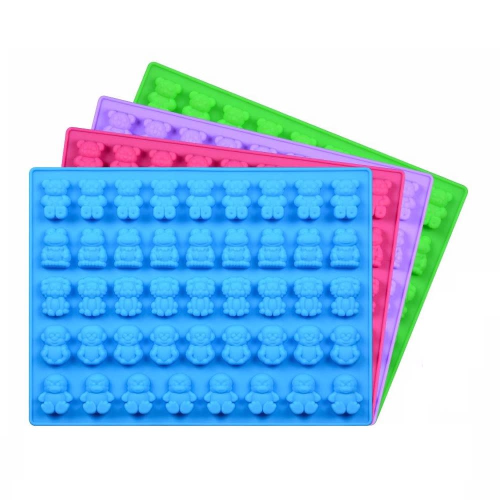 Molde Silicona Gomitas Animales2