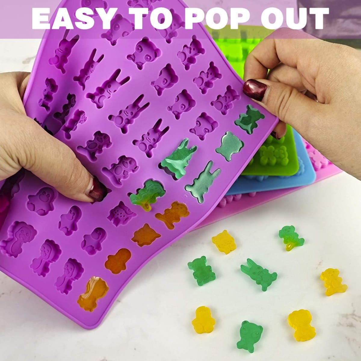 Molde Gomitas Animales N°33