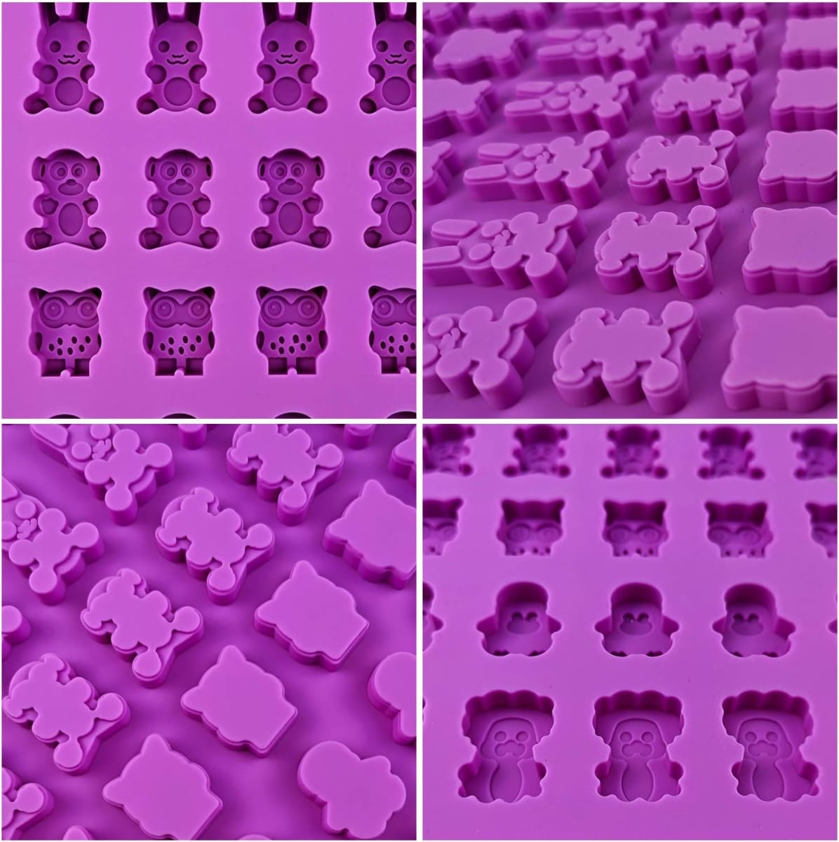 Molde Gomitas Animales N°34