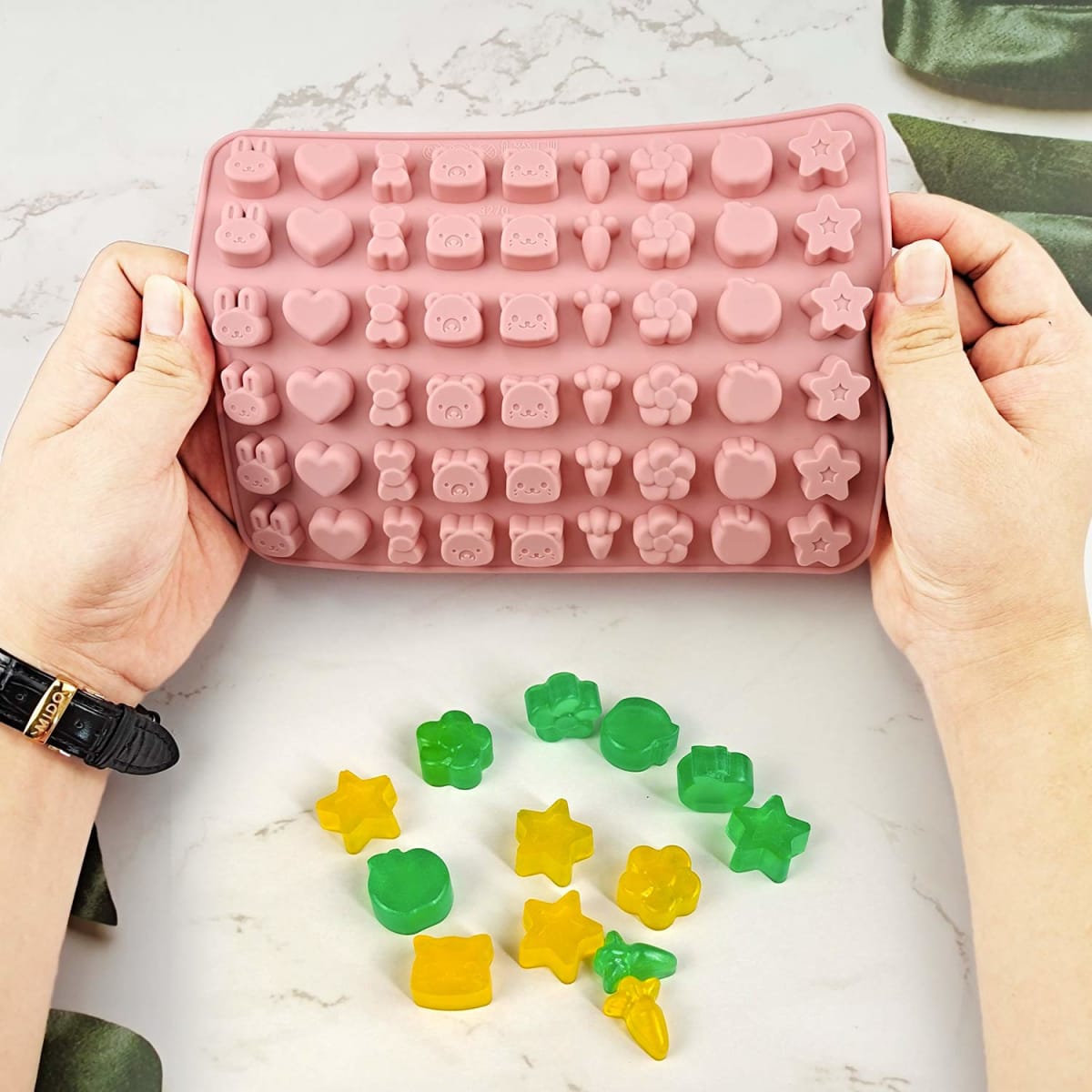 Molde Silicona Gomitas Figuras Varias2
