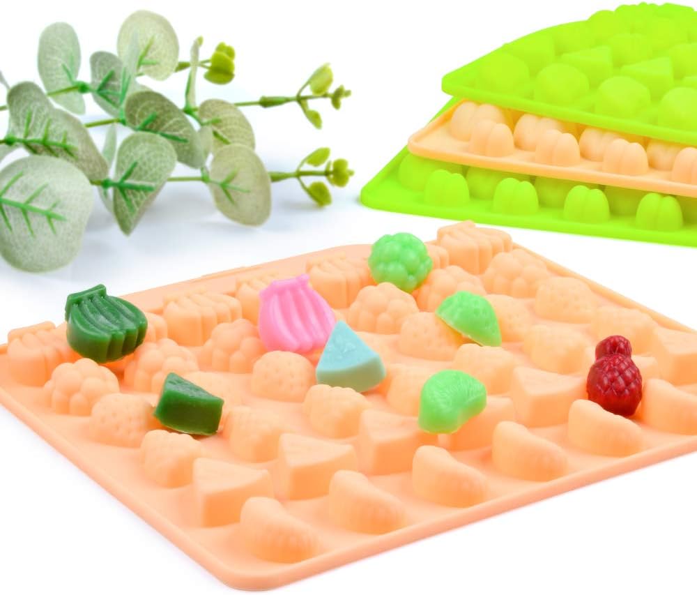 Molde Silicona Gomitas de Frutas2