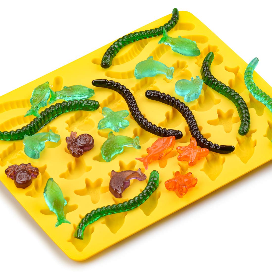 Molde Gomitas Oceano Silicona3