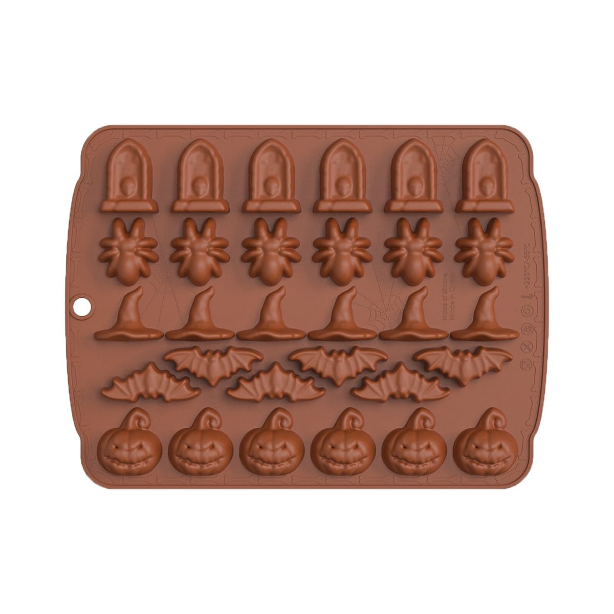 Molde Chocolate Mix Halloween N°1 Silicona2